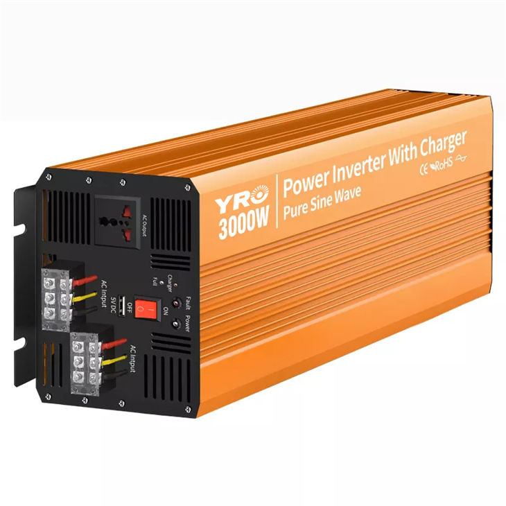 PV Power Inverter 3000W Pure Sine Wave Inverter With Remote Switch