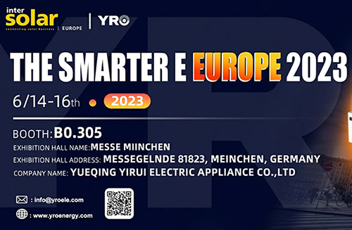 YRO is coming for Solar Energy Exhibition in Munich, Germany