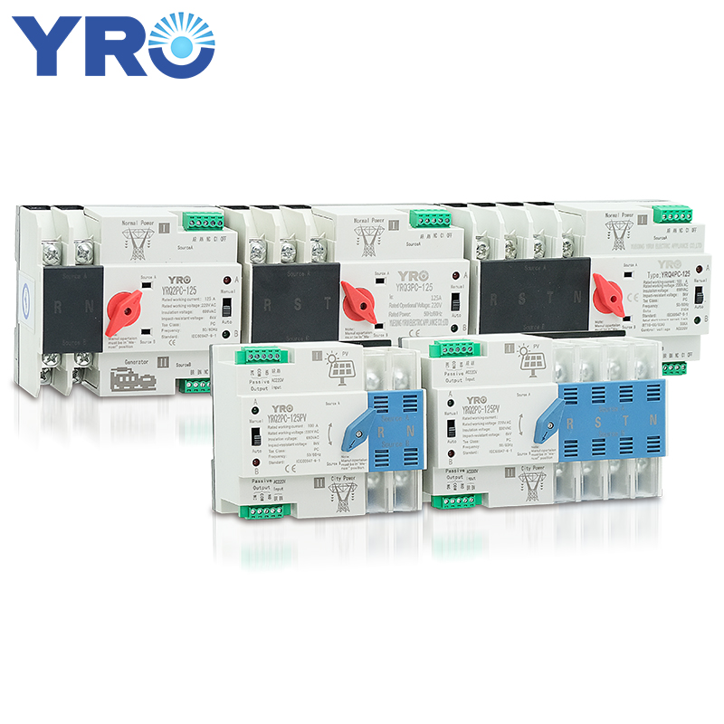 ATS Dual Power Automatic Transfer Switch YRQ2PC