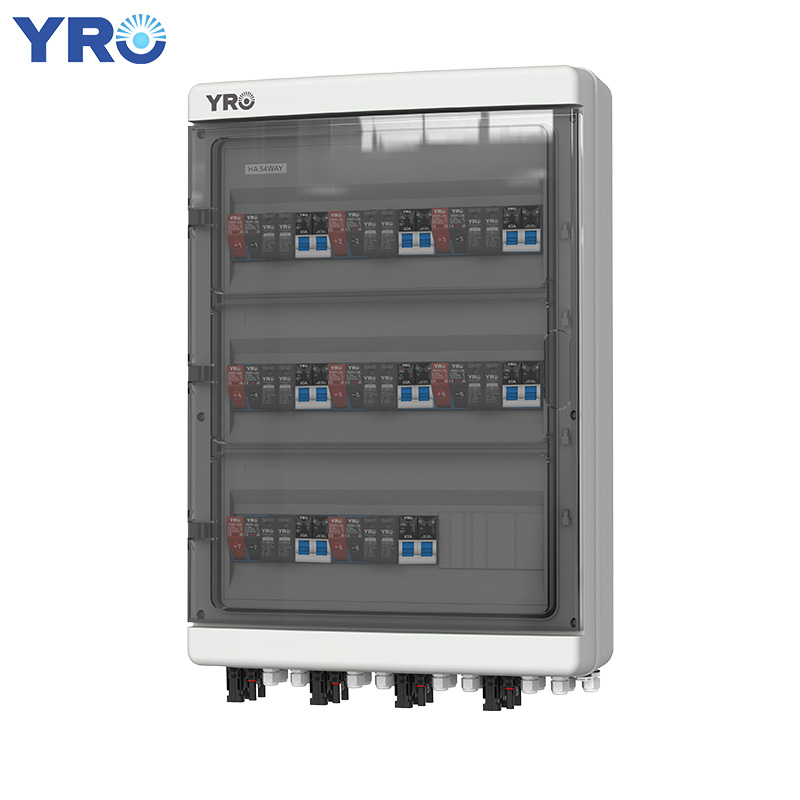 Panel Box Solar Panel 8 In 8 Out String Box Solar Pv Combiner Box For Solar Panel
