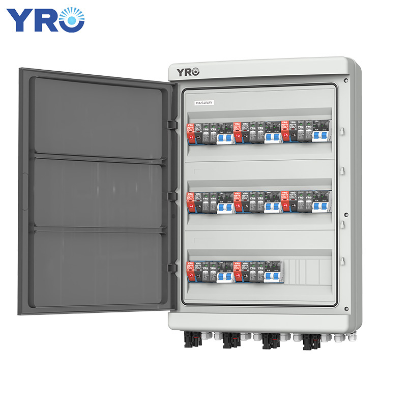 8 In 8 Out String Box Solar Pv Combiner Box For Solar Panel