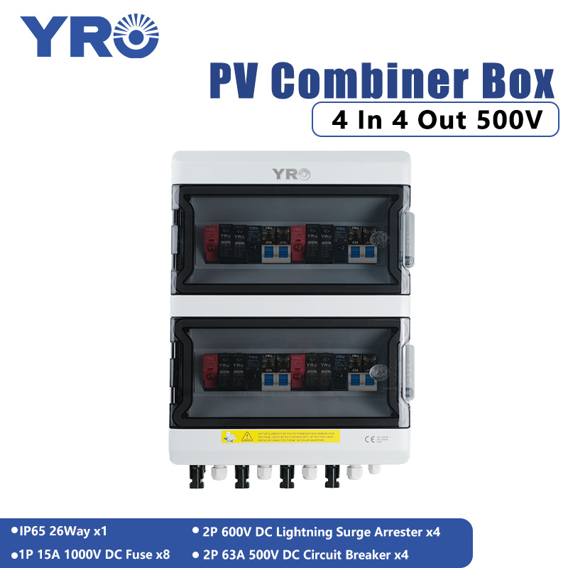 IP65 Distribution Box 4 Input 500V Manufacturers | YRO