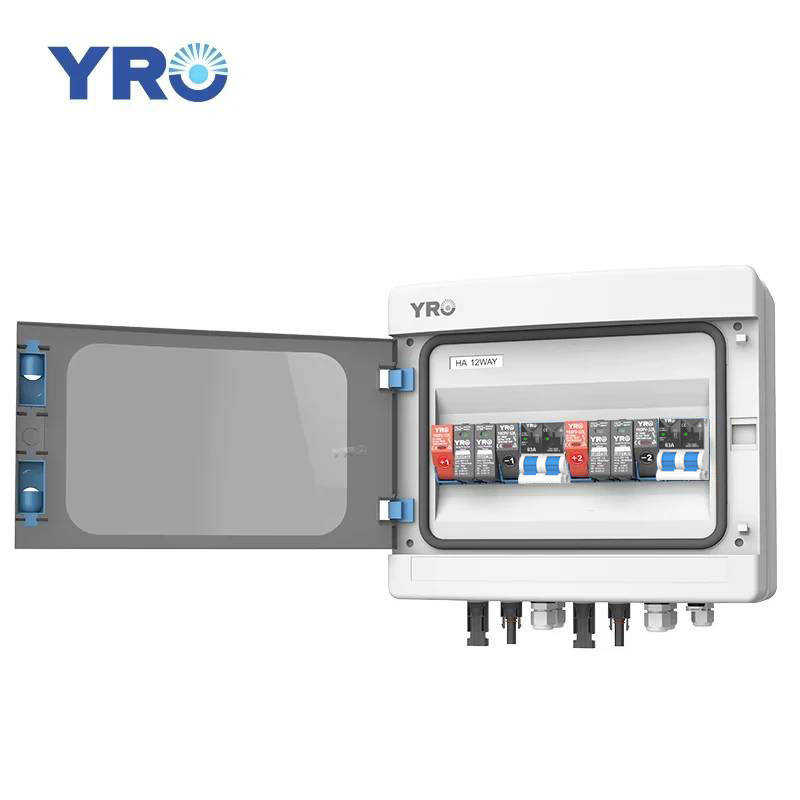 Lightning Protection 2 String PV Box for Solar System DC500V | YRO