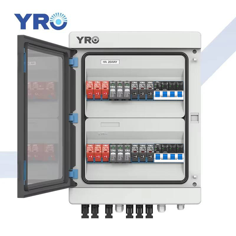 Yrpvb DC Junction Box 6 In 2 Out Combiner Box | YRO
