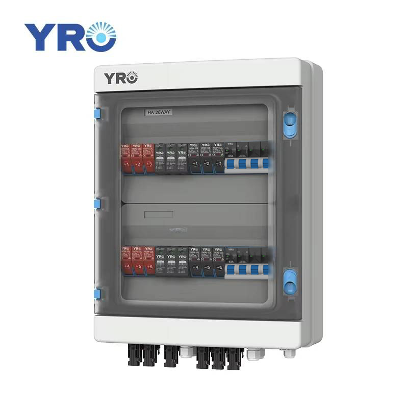 Yrpvb DC Junction Box 6 In 2 Out Combiner Box | YRO