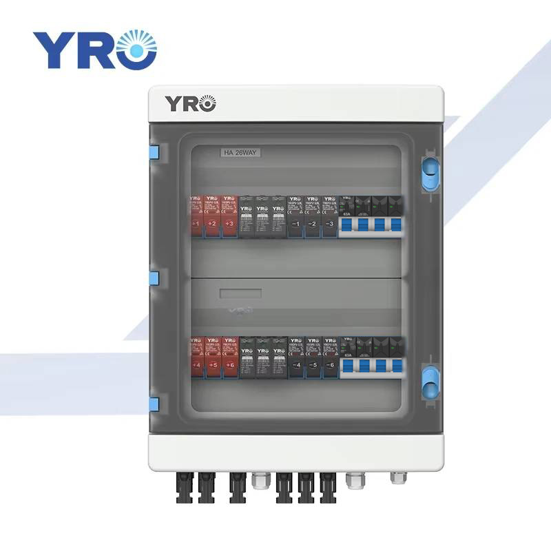 Yrpvb DC Junction Box 6 In 2 Out Combiner Box | YRO