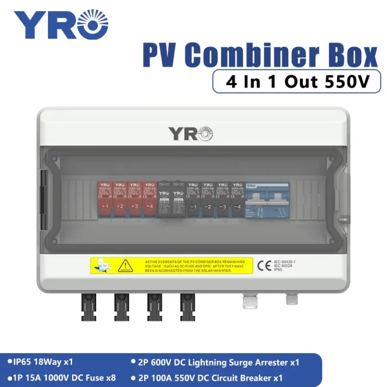 Customized 4 String Combiner Box for Solar System (1)
