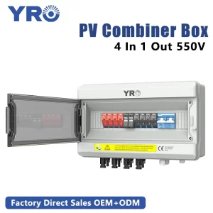 Customized 4 String Combiner Box for Solar System (2)