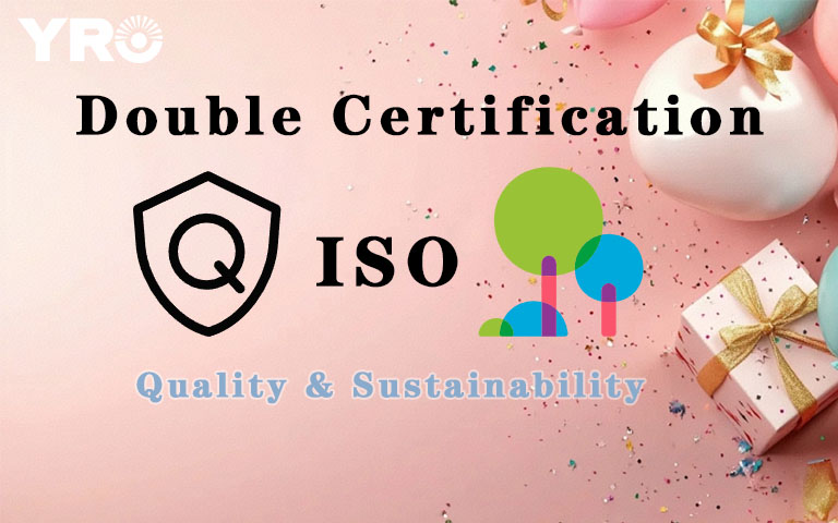 YRO Successfully Obtains Dual ISO Certifications