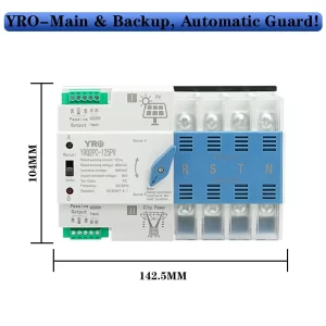 YRO PV Automatic Transfer Switch for Inverter and Grid Fast 30ms (2)
