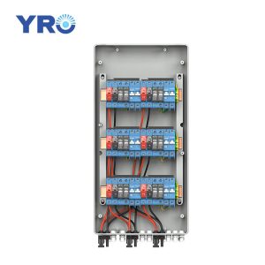YRPVB DC Junction Box 6 In 6 Out Combiner Box Solar System Electric Array Box -02