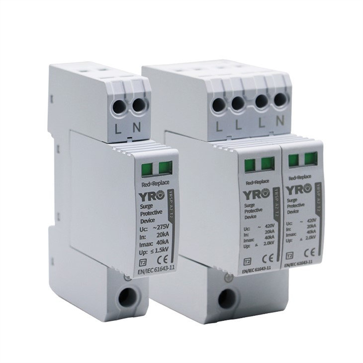 voltage-surge-protector-lightning-surge-protection-2-pole-20ka-40ka-ac-spd-surge-protective-device